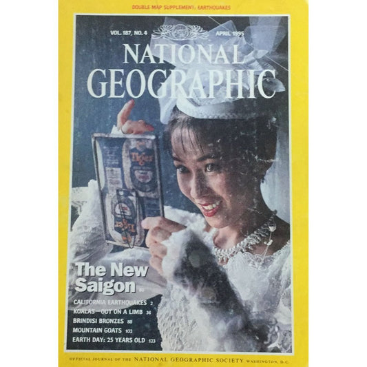 National Geographic April 1995  Half Price Books India Books inspire-bookspace.myshopify.com Half Price Books India