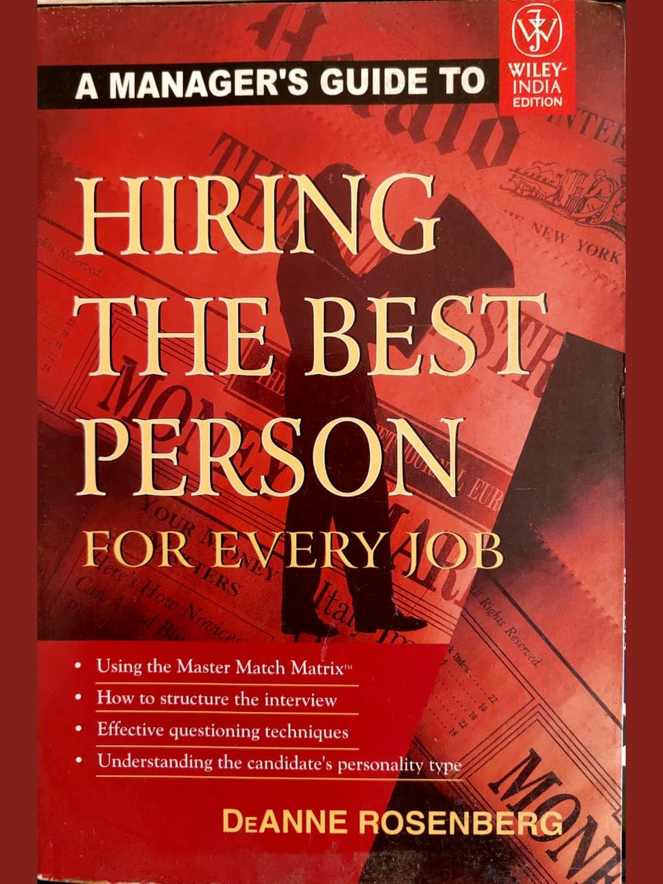 Hiring The Best Person For Every Job By Beanne Rosenberg  Half Price Books India Books inspire-bookspace.myshopify.com Half Price Books India
