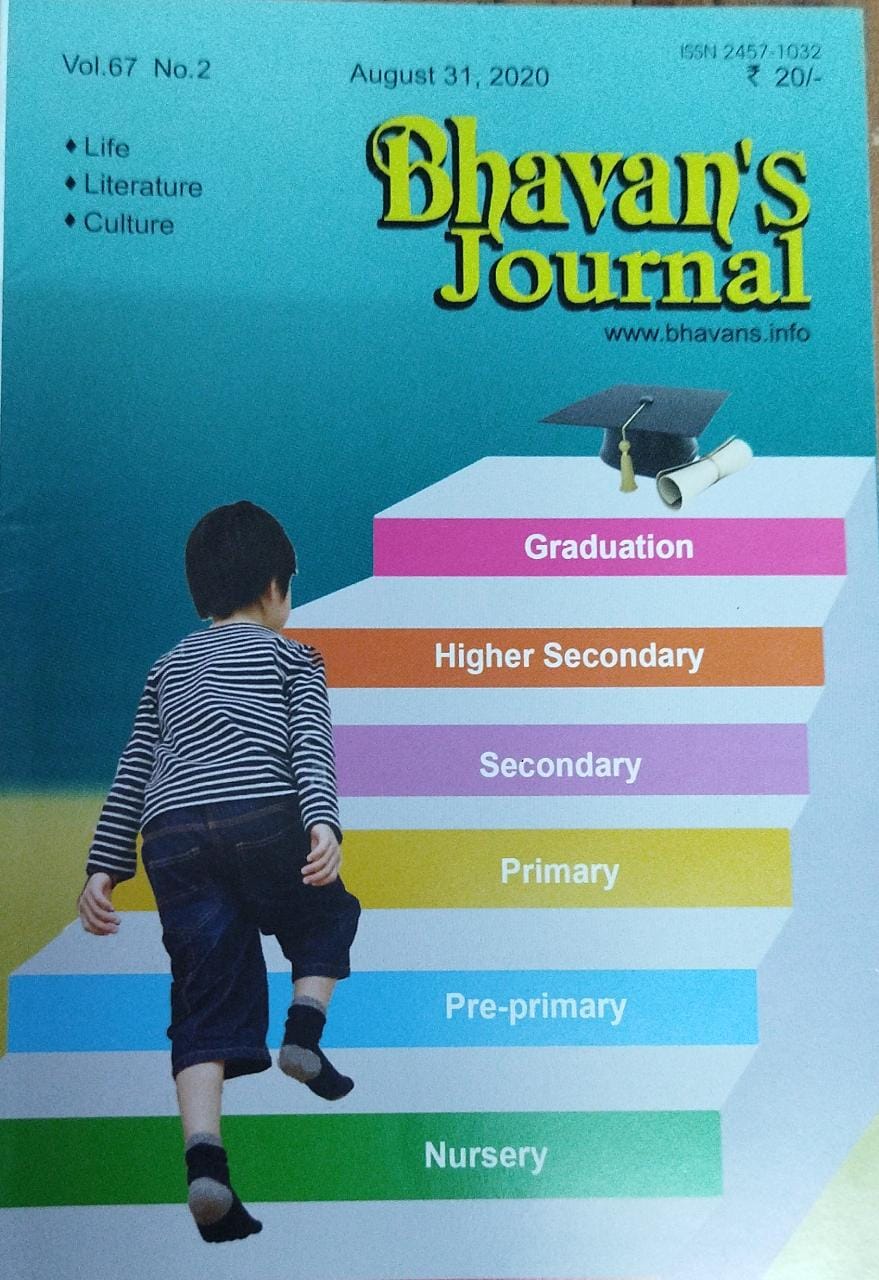 Bhavan's Journal August 31,2020  Inspire Bookspace Print Books inspire-bookspace.myshopify.com Half Price Books India