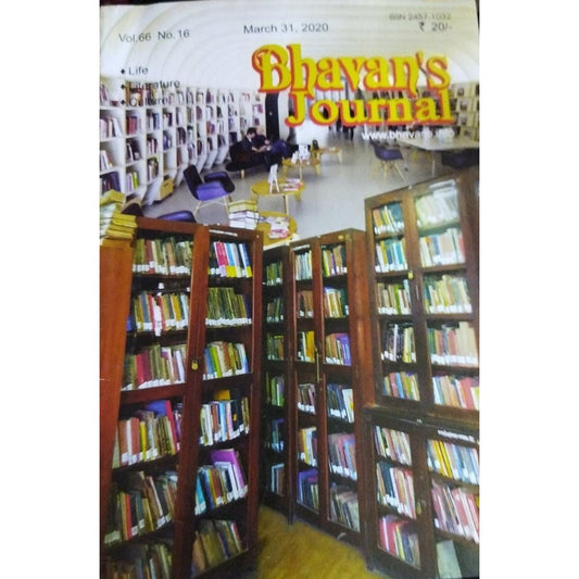Bhavan's Journal March 31,2021  Inspire Bookspace Print Books inspire-bookspace.myshopify.com Half Price Books India