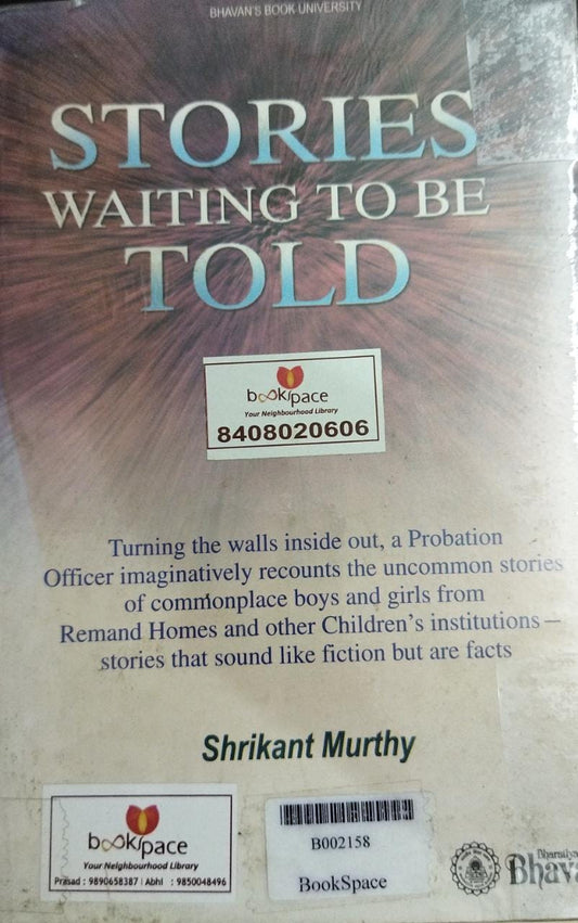 Stories waiting to be told By Shrikant Murthy  Inspire Bookspace Print Books inspire-bookspace.myshopify.com Half Price Books India