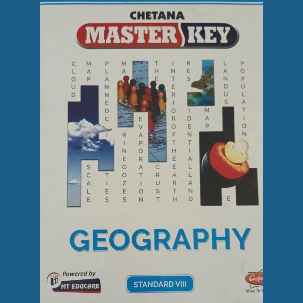 Chetana Master Key : Geography [D]  Inspire Bookspace Print Books inspire-bookspace.myshopify.com Half Price Books India