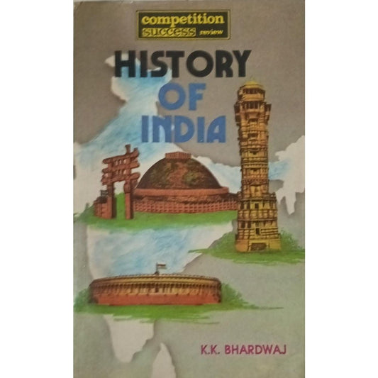History Of India By K.K. Bharadwaj  Inspire Bookspace Print Books inspire-bookspace.myshopify.com Half Price Books India
