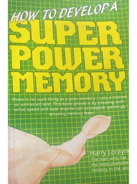 How to Develop a Super Power Memory  Inspire Bookspace Books inspire-bookspace.myshopify.com Half Price Books India