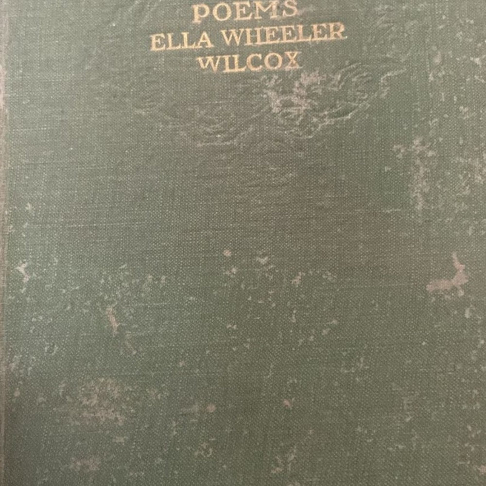 Poems By Ella Wheeler Wilcox (Hard cover book)  Inspire Bookspace Books inspire-bookspace.myshopify.com Half Price Books India
