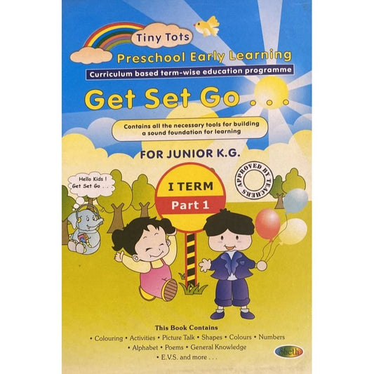 Get Set Go for Junior KG - 1 Term Part 1 (D)