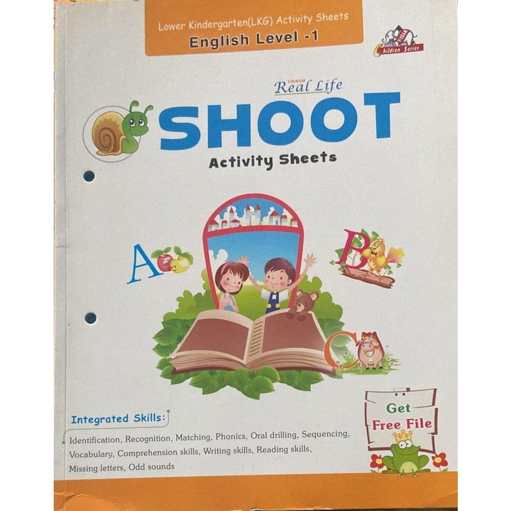 Real Life Shoot Activity Sheets - English Level 1