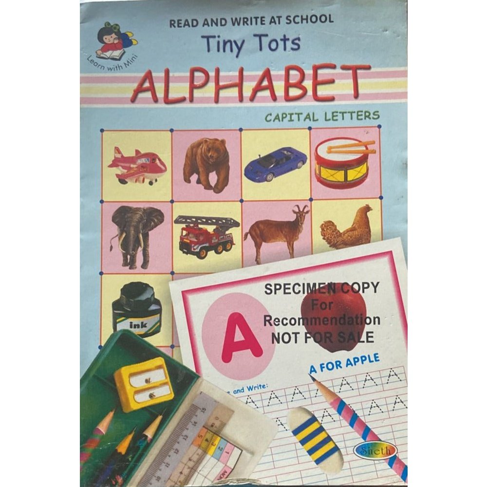 Read and Write at School Tiny Tots Alphabet Capital Letters