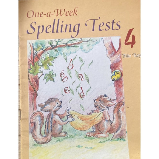 One a Week Spelling Test 4 (D)