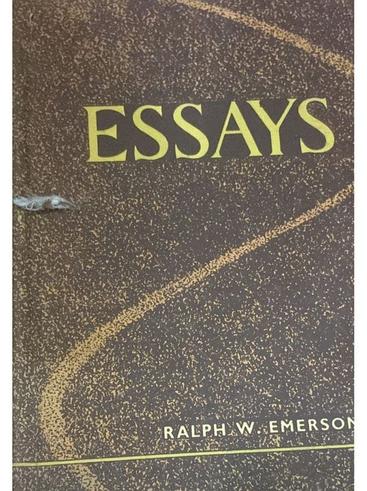Essays By Ralph W Emerson