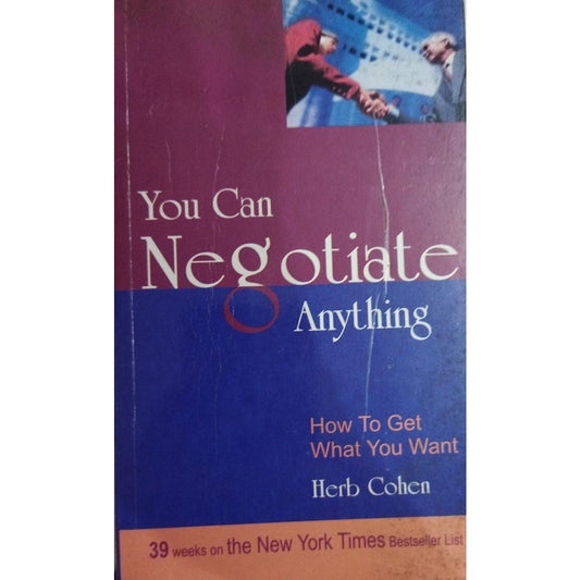 You Can Negotiate Anything by Herb Cohen