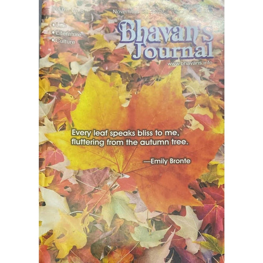 Bhavan's Journal November 30