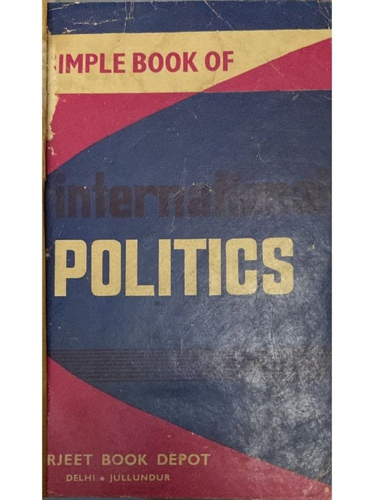 International Politics Hard Bound Book