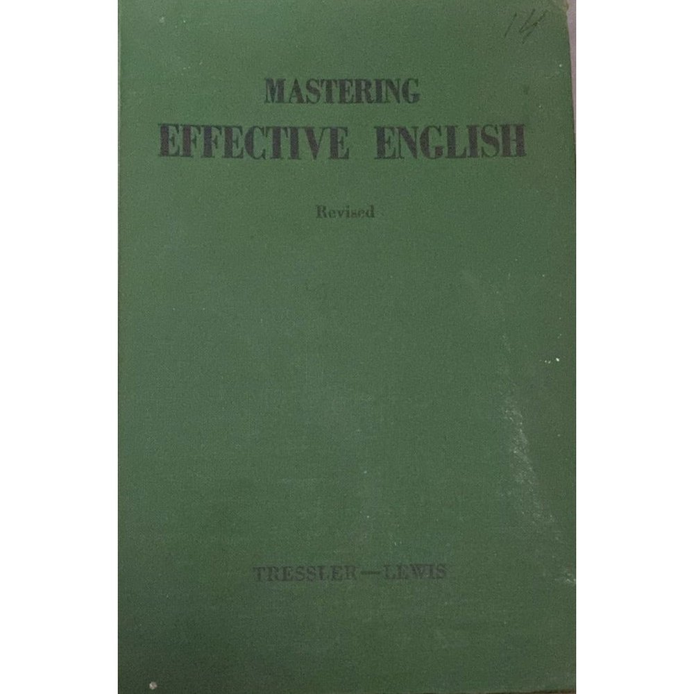 Mastering Effective English (Hard Bound Book)
