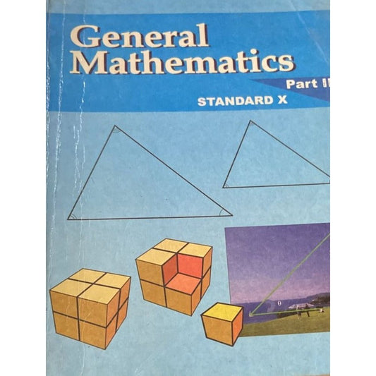 General Mathematics Part II Std X (D)
