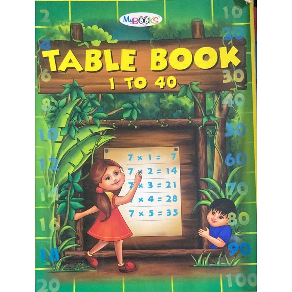 Table Book 1 to 40