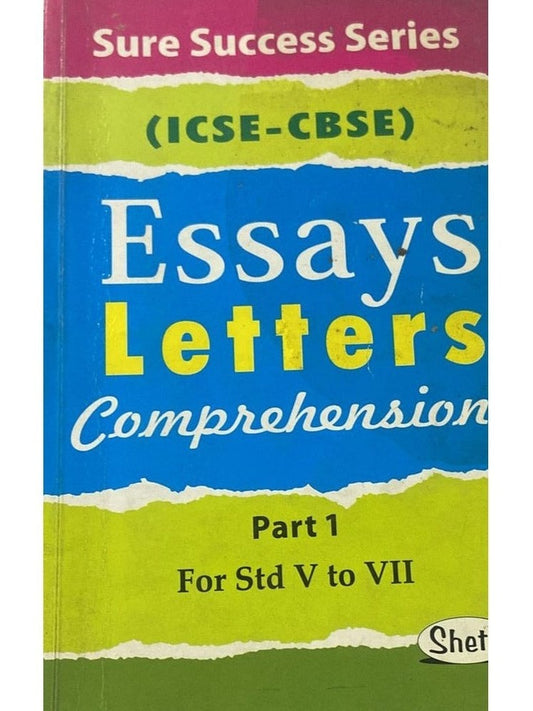 Essays Letters Comprehension Part I std V to std VII