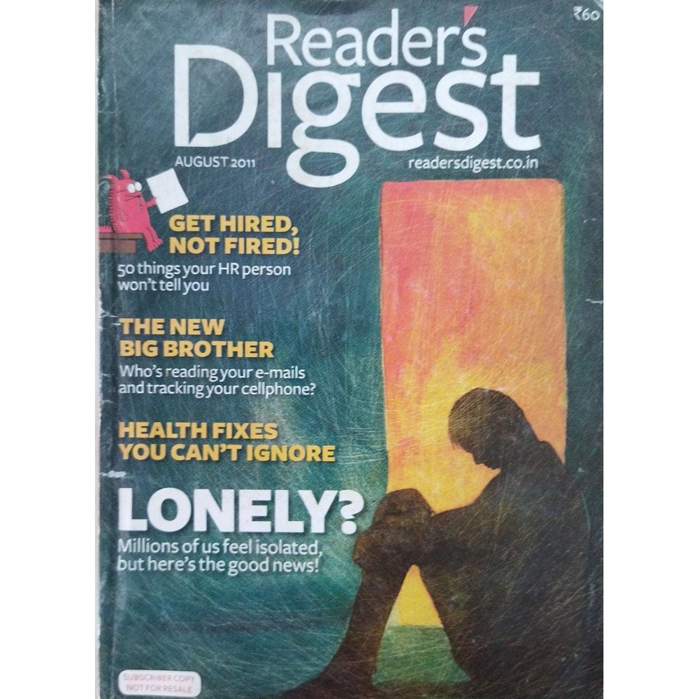 Reader's Digest August 2011