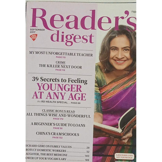 Reader's Digest September 2017