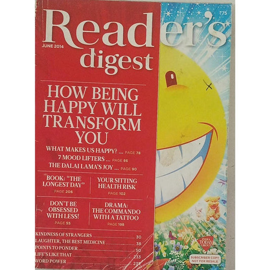 Reader's Digest June 2014