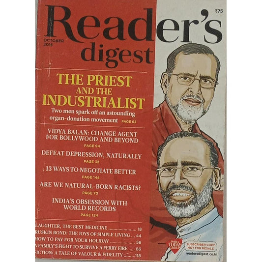 Reader's Digest October 2015