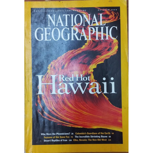 National Geographic October 2004