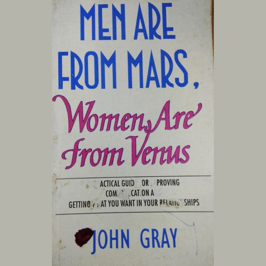Men Are from Mars, Women Are from Venus by John Gray  Half Price Books India Books inspire-bookspace.myshopify.com Half Price Books India
