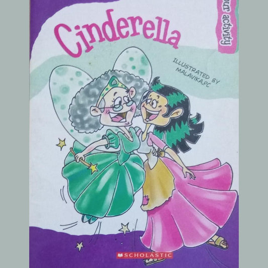 Cinderella By Malavika,Pc (Read &amp;colour Activity)  Half Price Books India Books inspire-bookspace.myshopify.com Half Price Books India