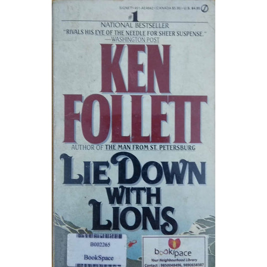 Lie down with lions by Ken Follett  Half Price Books India Books inspire-bookspace.myshopify.com Half Price Books India