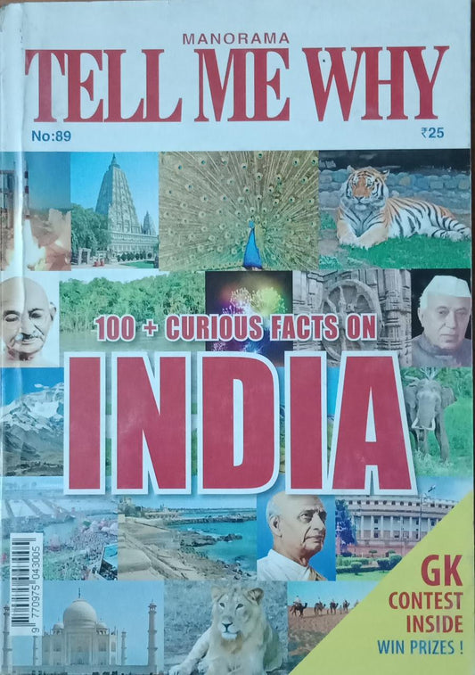 100 + Curious Facts On India Manorama Tell Me Why  Inspire Bookspace Books inspire-bookspace.myshopify.com Half Price Books India