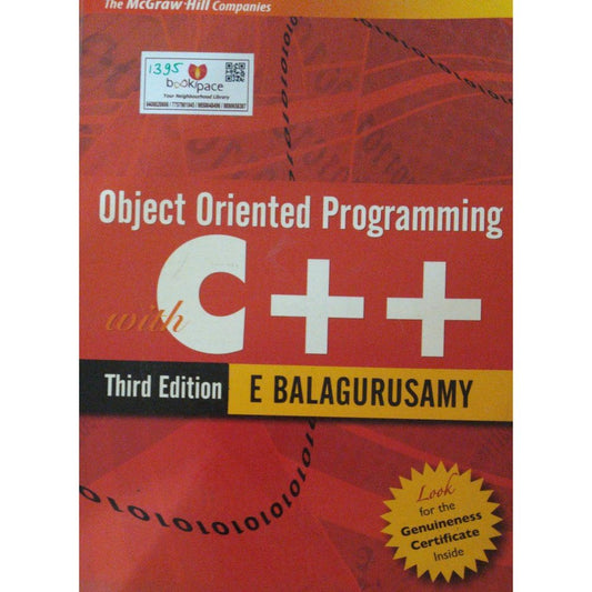 Object Oriented Programming C++  Half Price Books India Books inspire-bookspace.myshopify.com Half Price Books India