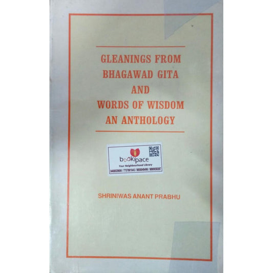 Gleanings From Bhagawad Gita And Words Of Wisdom an Anthology, By Shriniwas anant Prabhu  Half Price Books India Books inspire-bookspace.myshopify.com Half Price Books India