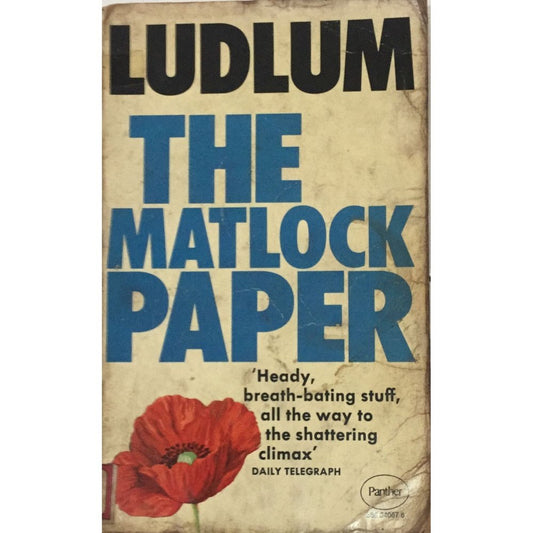 The Matlock Paper By Robert Ludlum  Inspire Bookspace Print Books inspire-bookspace.myshopify.com Half Price Books India