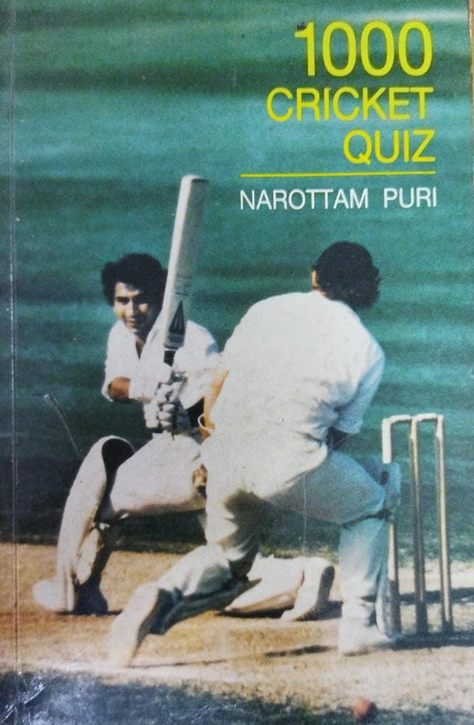 1000 Cricket quiz by Narottam puri  Inspire Bookspace Print Books inspire-bookspace.myshopify.com Half Price Books India