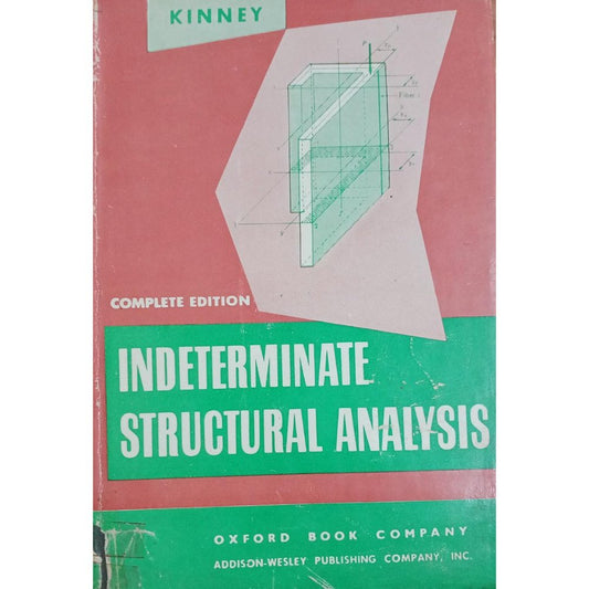 Indeterminate structural analysis July 1962  hard cover  Inspire Bookspace Print Books inspire-bookspace.myshopify.com Half Price Books India