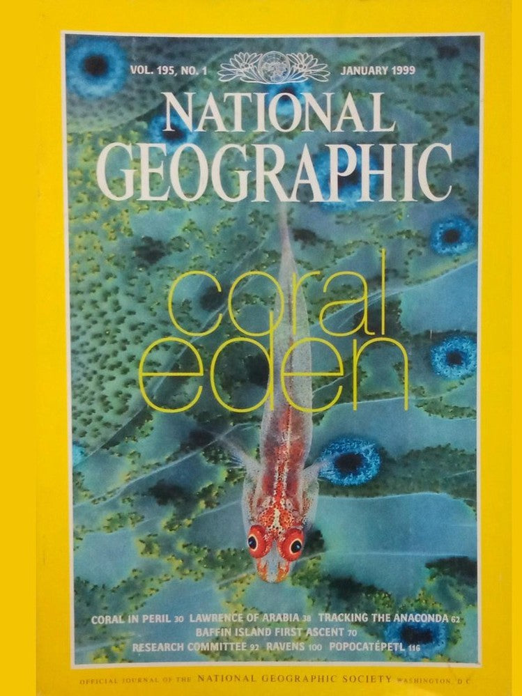 National Geographic January 1999  Half Price Books India Book inspire-bookspace.myshopify.com Half Price Books India