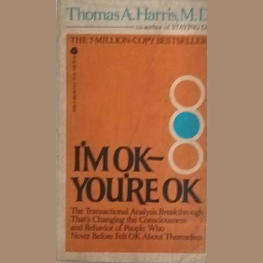 I'm Ok You're Ok By Thomas A Harris  Half Price Books India Print Books inspire-bookspace.myshopify.com Half Price Books India