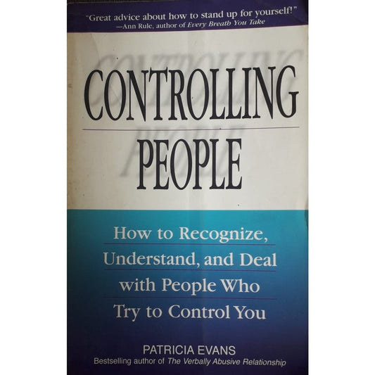 Controlling People by Patricia Evans  Half Price Books India Books inspire-bookspace.myshopify.com Half Price Books India