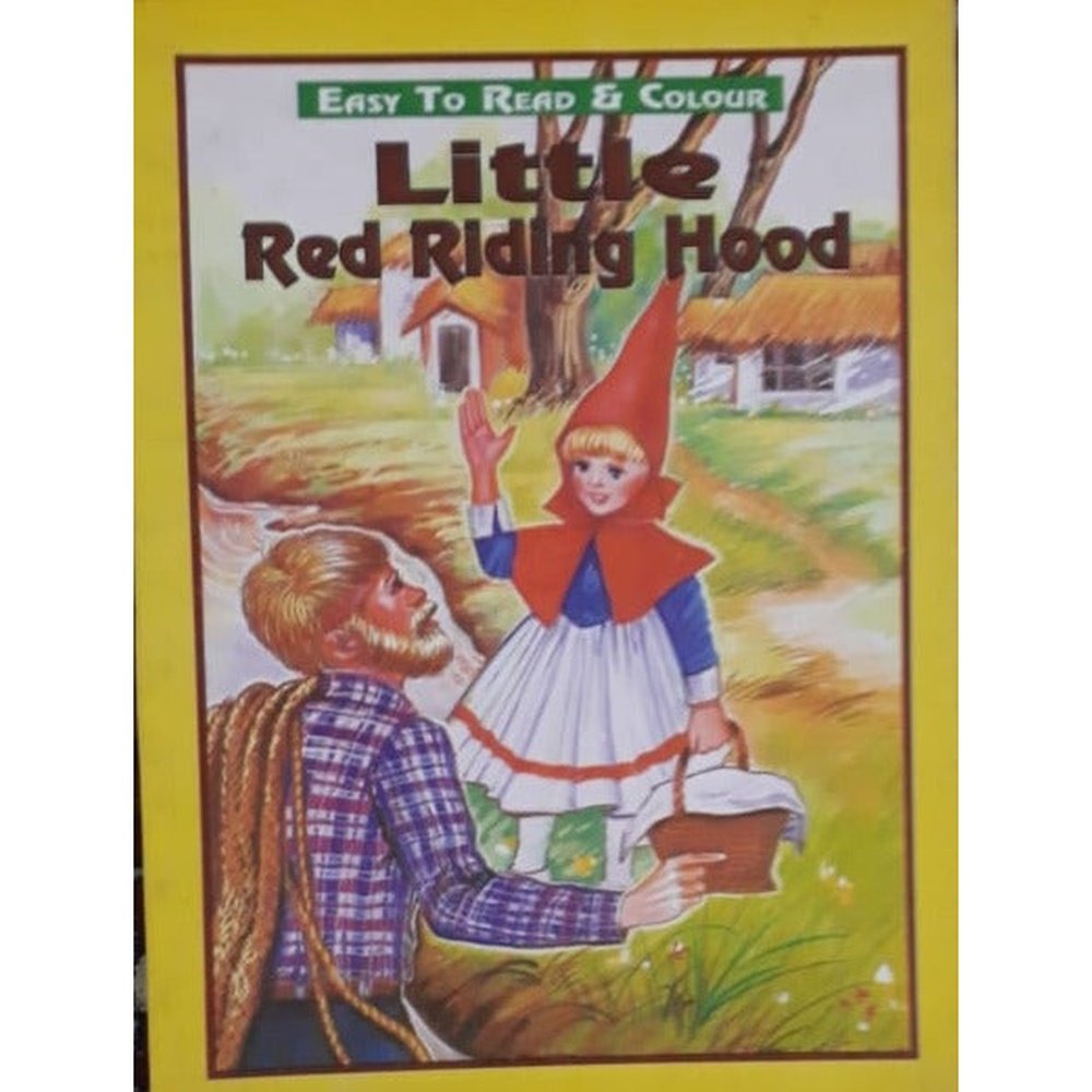 Easy to Read and Color - Little Red Riding Hood  Half Price Books India Books inspire-bookspace.myshopify.com Half Price Books India