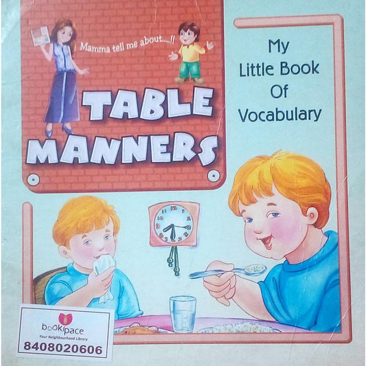Table Manners My Little Book Of Vocabulary  Half Price Books India Books inspire-bookspace.myshopify.com Half Price Books India