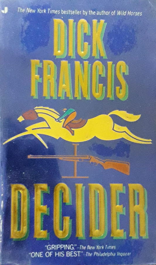 Decider by Dick Francis  Half Price Books India Books inspire-bookspace.myshopify.com Half Price Books India