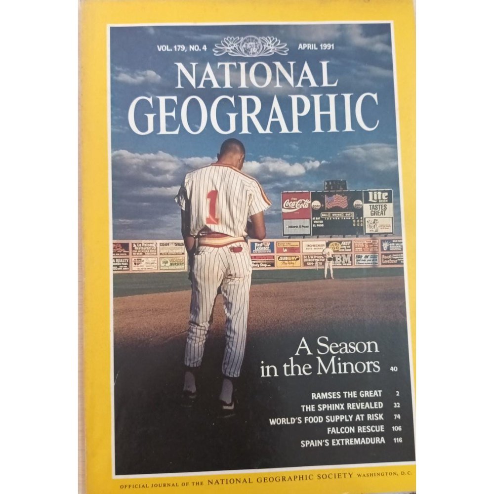 National Geographic April 1991  Inspire Bookspace Print Books inspire-bookspace.myshopify.com Half Price Books India