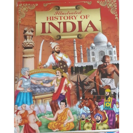 Illustrated History of India  Half Price Books India Books inspire-bookspace.myshopify.com Half Price Books India