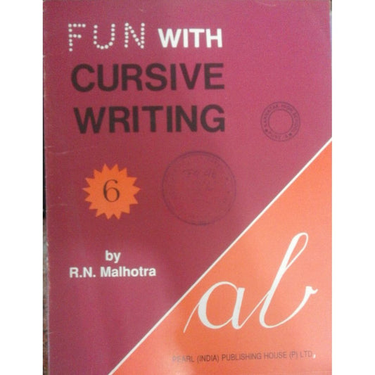 Fun With Cursive Writing 6 By R N Malhotra  Half Price Books India Books inspire-bookspace.myshopify.com Half Price Books India