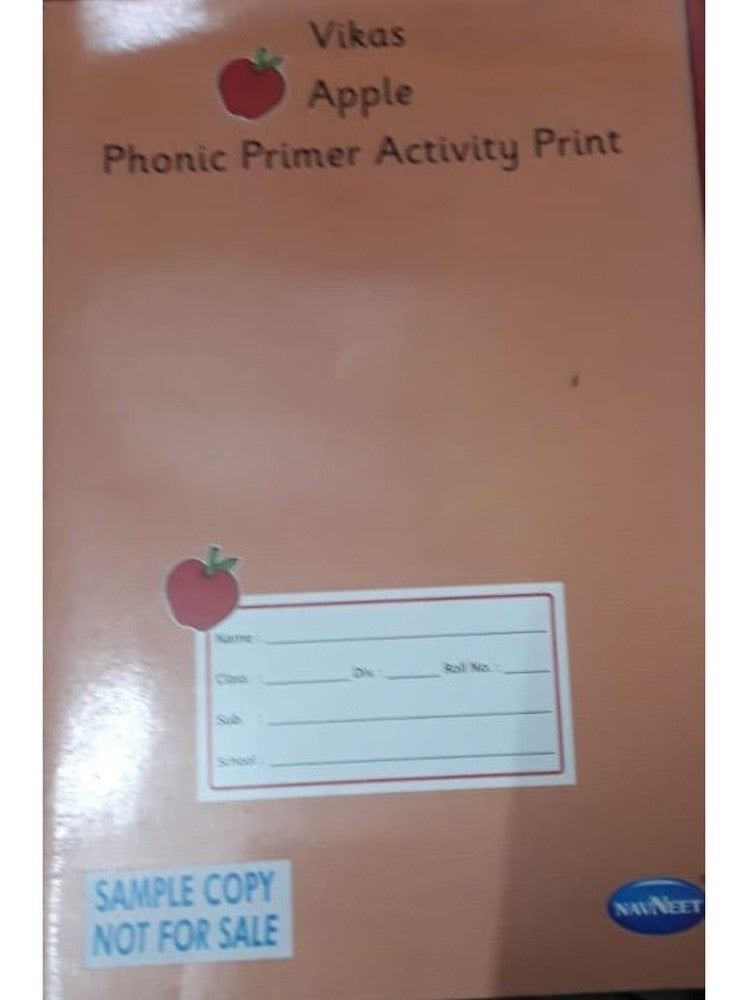 Vikas Apple Phonic Premier Activity Book  Half Price Books India Books inspire-bookspace.myshopify.com Half Price Books India