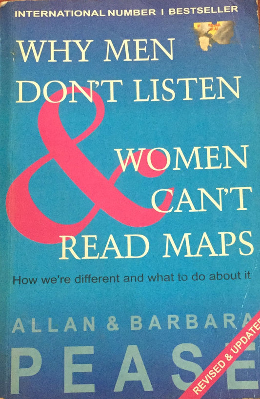 Why Men Don't Listen &amp; Woman Can't Read Maps By Allan &amp; Barbara Pease  Half Price Books India Print Books inspire-bookspace.myshopify.com Half Price Books India