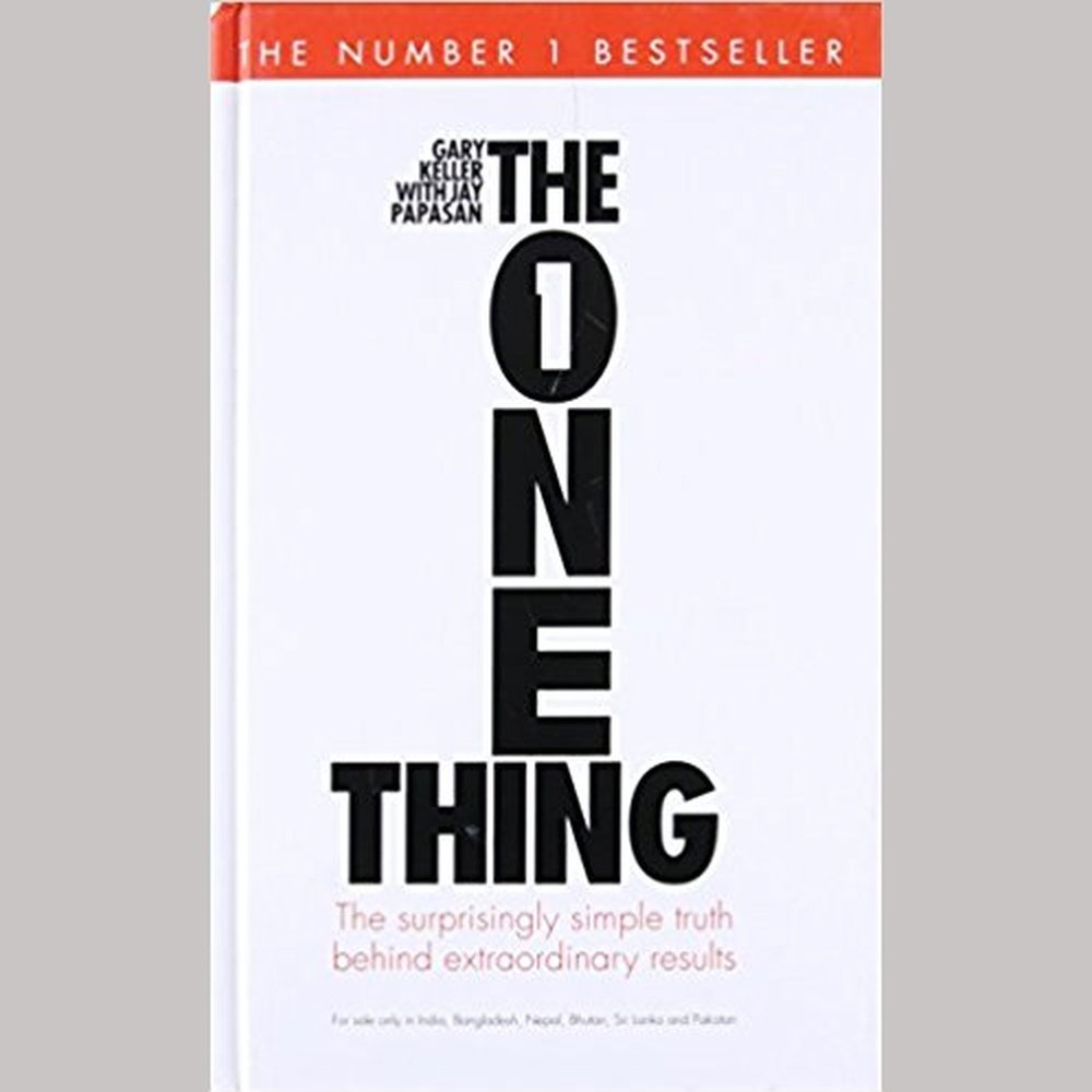The One Thing by Gary Keller and Jay Papasan  Half Price Books India Books inspire-bookspace.myshopify.com Half Price Books India