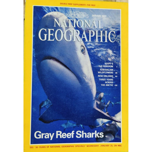 National Geographic January 1995  Half Price Books India Books inspire-bookspace.myshopify.com Half Price Books India