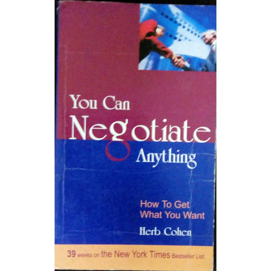 You can Negotiate Anything by Herb Cohen  Half Price Books India Books inspire-bookspace.myshopify.com Half Price Books India